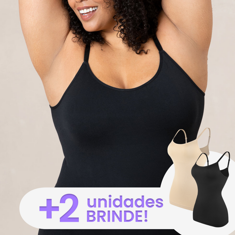 Regata Modeladora Shaper 3 em 1  (Compre 1 e Leve 3) - Frete Grátis